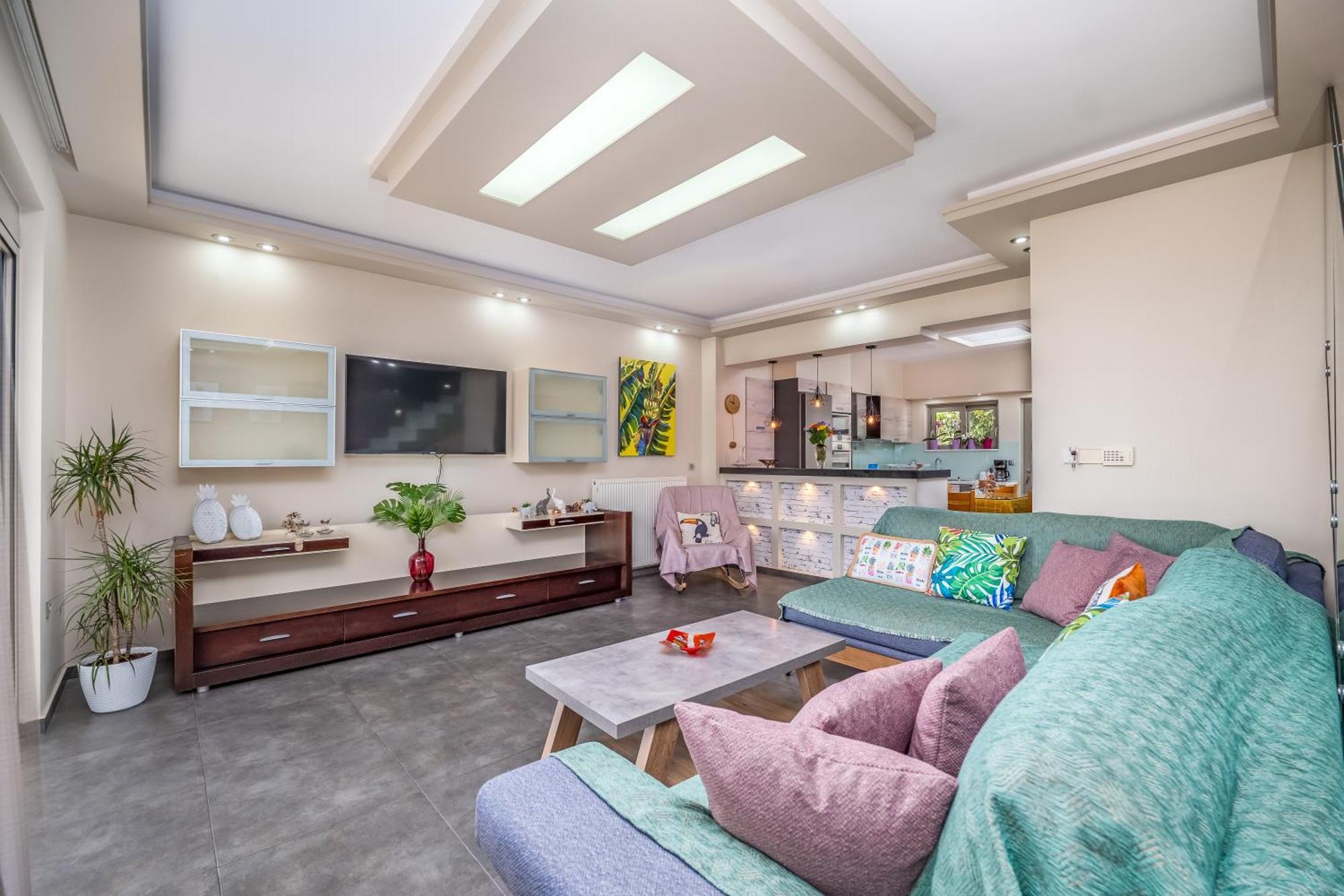 Aria Sea View, Chania Apartament *